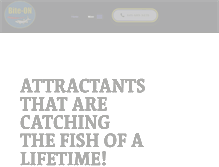 Tablet Screenshot of biteonfishing.com